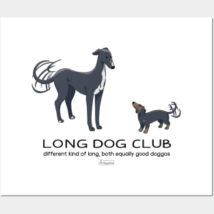 Long dogs Posters and Art